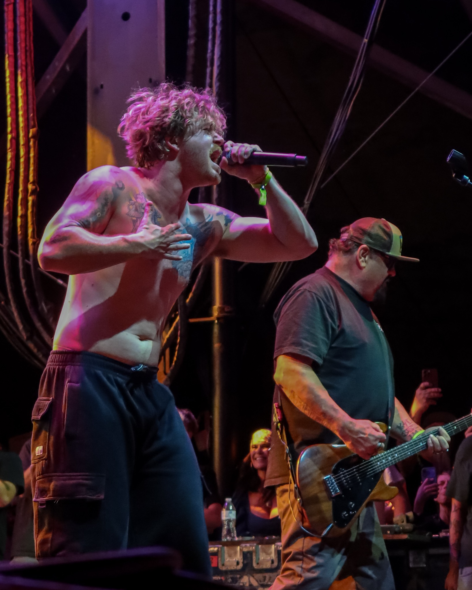 Sublime Fest singer performing beside a guitarist